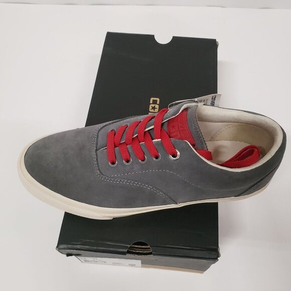 Converse Cons Skidgrip Cvo‎ Ox Charcoal Gray Sneakers - Size 9.5 - Picture 4 of 9